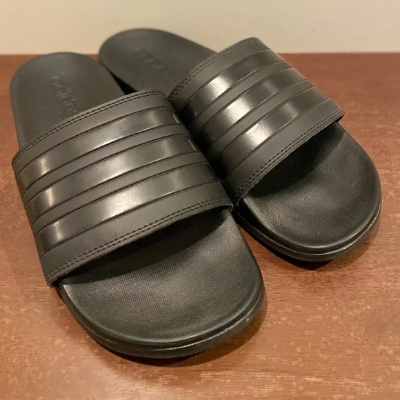 Adidas, Sz M8/W9, Black, Adilette Comfort Slides - EUC - Picture 5 of 9